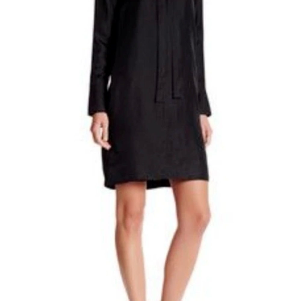 Rag & Bone Black 100% Sill Dress with pockets